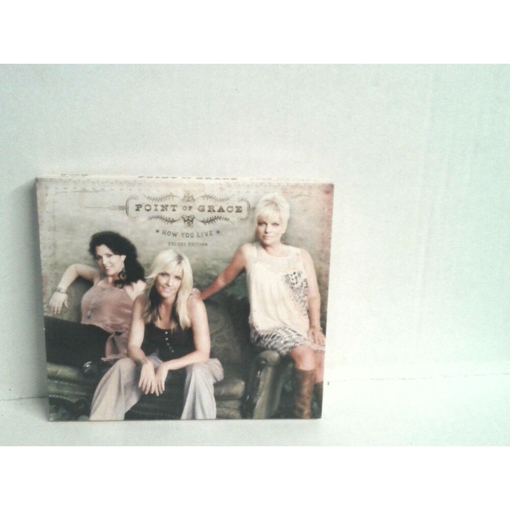 Point of Grace How You Live Deluxe Edition CD W/Slipcover 2008 Word Warner